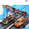 Double-Loop Racing Track Set with Inertia Cars