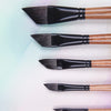 Professional Squirrel Hair Watercolor Liner Brushes with Oak Wood Handles