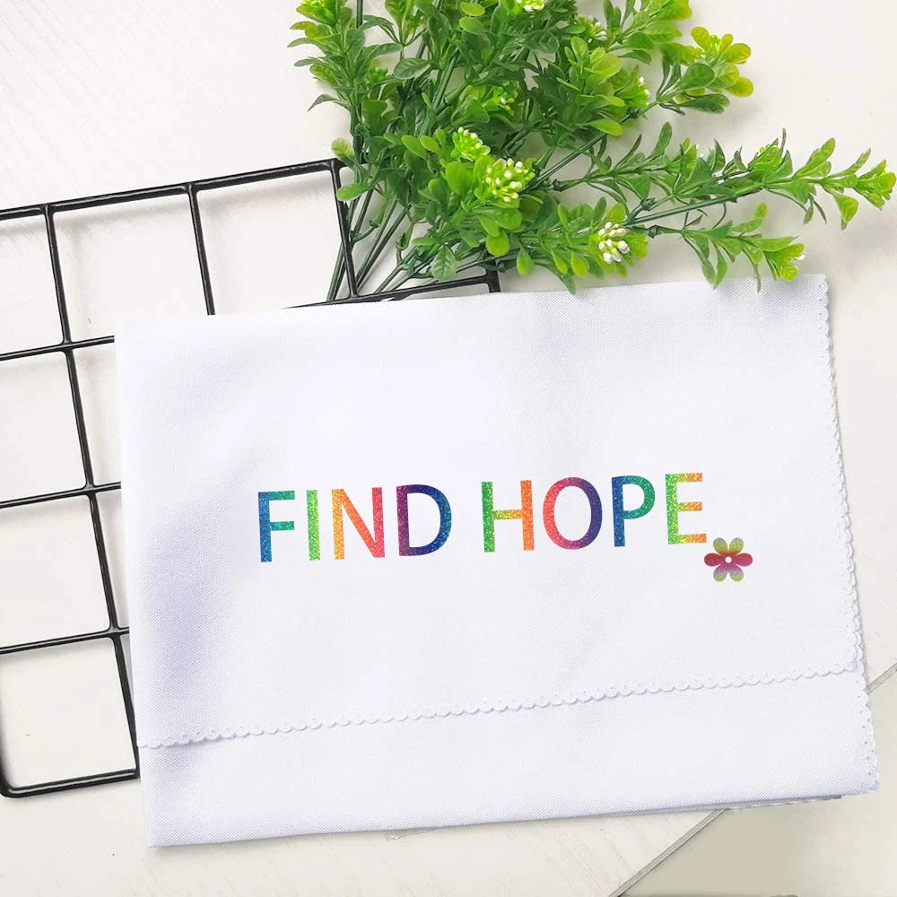 Rainbow Glitter Heat Transfer Vinyl for DIY Apparel