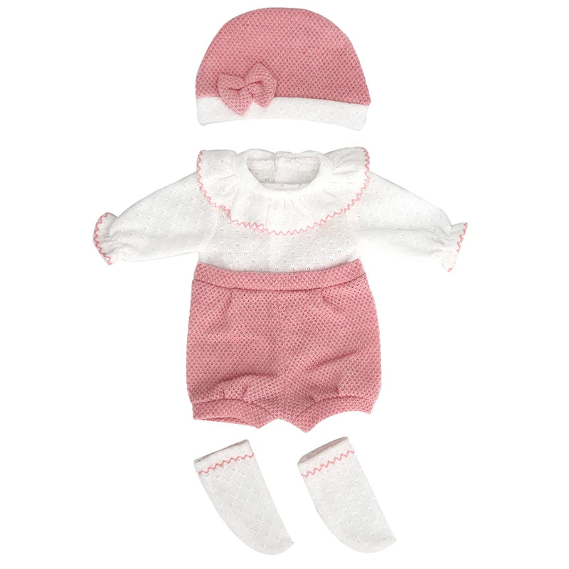 Doll Outfit Set with Hat for 17-43 cm Baby Dolls