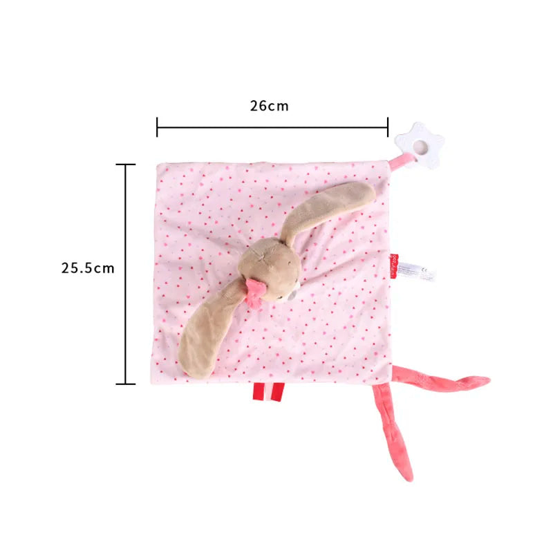Cuddly Elephant Baby Comforter with Teether & Rattle