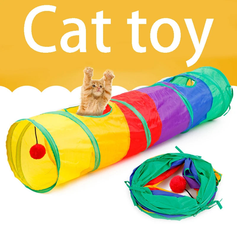 Collapsible Cat Tunnel Play Tube