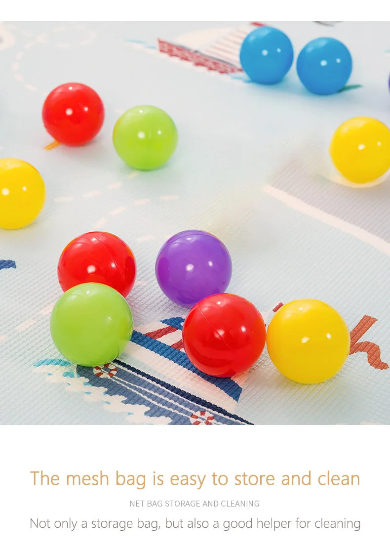 Colorful Soft Ocean Balls for Baby Playpens and Ball Pits
