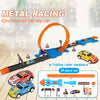 Double-Loop Racing Track Set with Inertia Cars