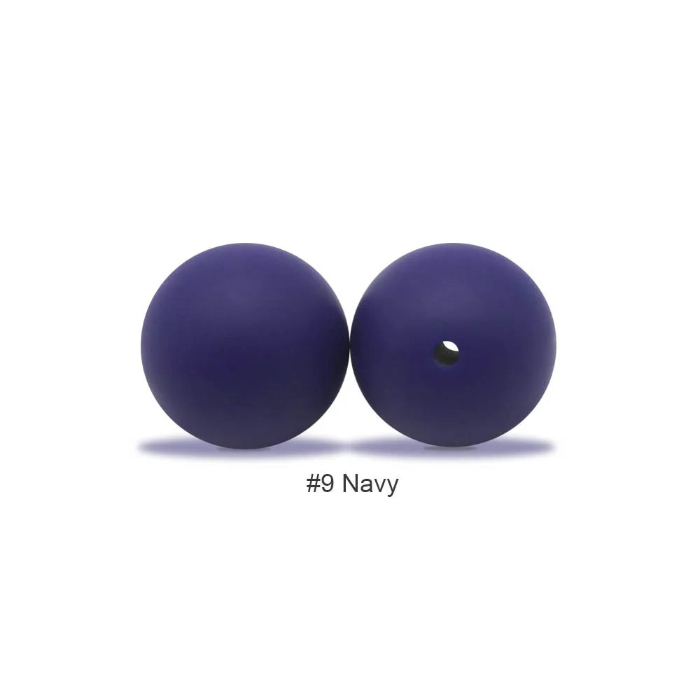 Food-Grade Silicone Teether Beads for DIY Baby Accessories