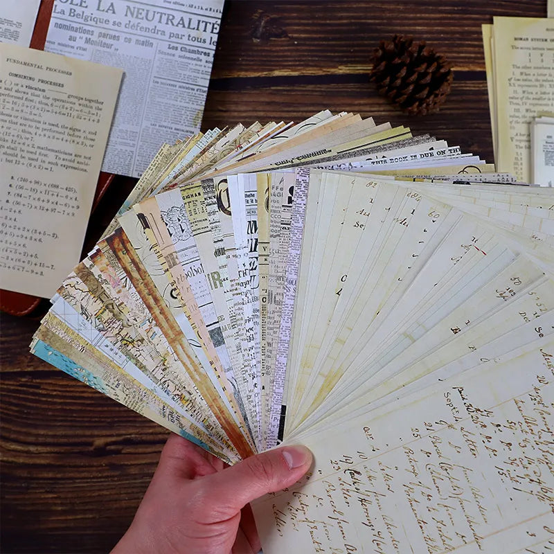 Vintage Paper Pack for Junk Journaling and Scrapbooking
