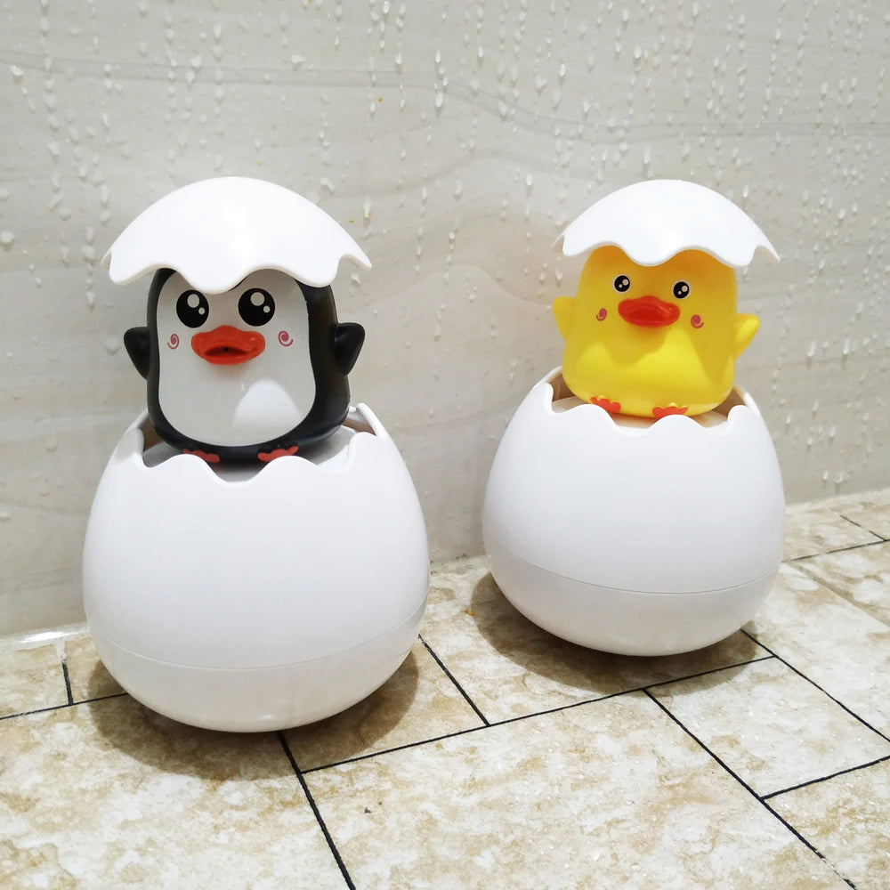 Cute Duck & Penguin Baby Bath Spray Toys