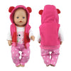 Cute 2-Piece Romper Outfit for 17-Inch Reborn Baby Dolls