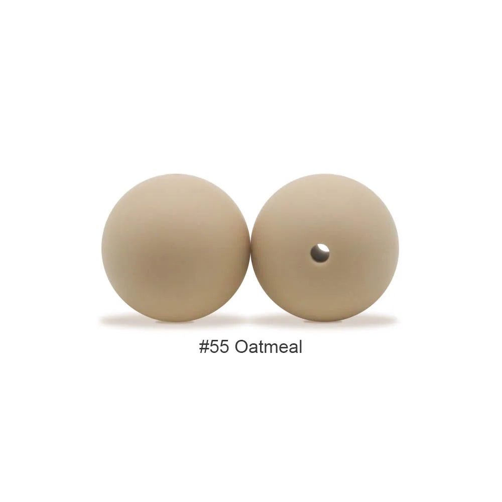 Food-Grade Silicone Teether Beads for DIY Baby Accessories