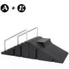 Finger Skateboard Park Playset with Ramps for Kids