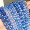 Natural Moonstone Cat Eye Beads — DIY Jewelry Making Strand