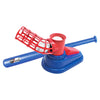 Kids Baseball T-Ball Pitching Machine Set with Bat and Balls