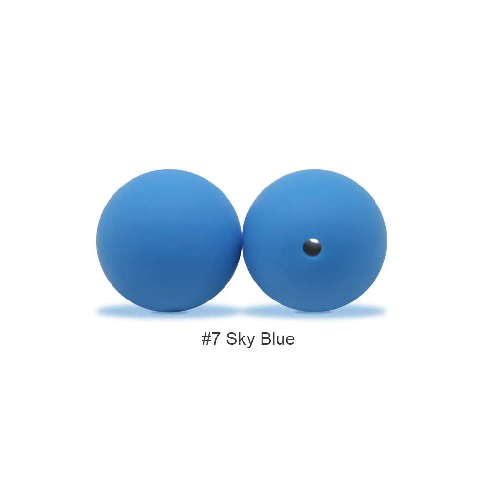 Food-Grade Silicone Teether Beads for DIY Baby Accessories