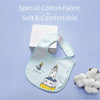 Soft Cotton Baby Bibs (3-Pack) with Cartoon Prints