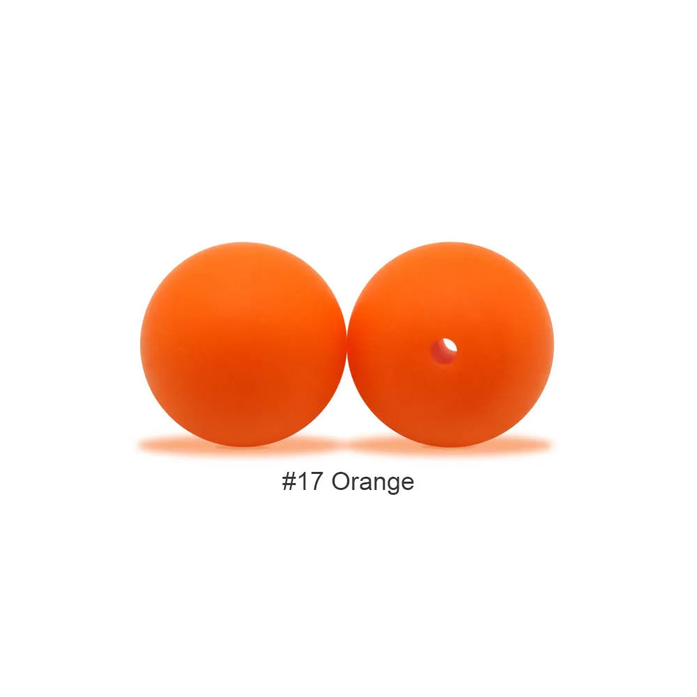 Food-Grade Silicone Teether Beads for DIY Baby Accessories