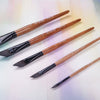 Professional Squirrel Hair Watercolor Liner Brushes with Oak Wood Handles