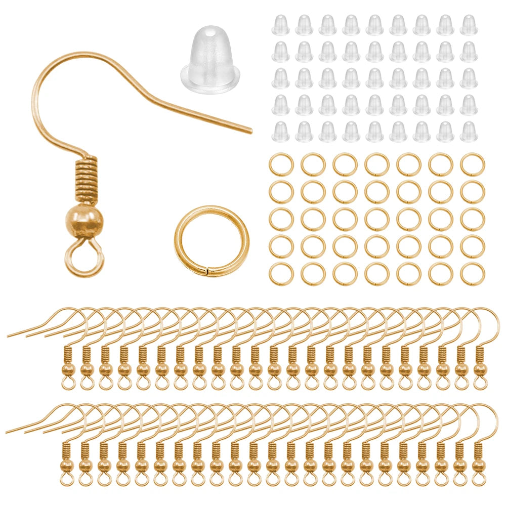 Hypoallergenic Earring Hook Kit for DIY Jewelry Making