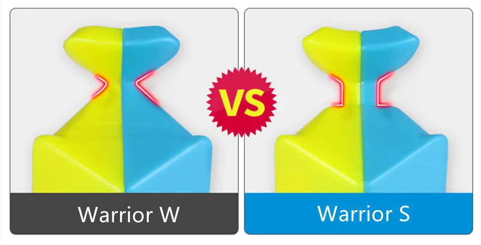 QiYi Warrior 3x3 Speed Cube – Smooth Turning Puzzle for Kids & Adults