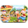Wooden Jigsaw Puzzle Set for Kids - 60 Pieces of Cartoon Vehicles & Animals