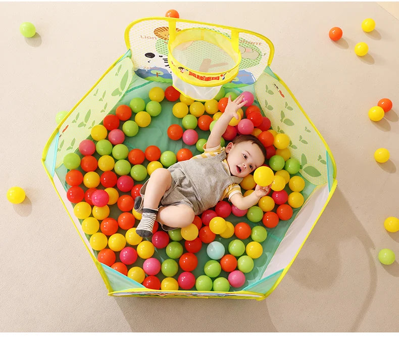 Colorful Soft Ocean Balls for Baby Playpens and Ball Pits
