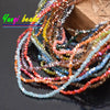 2mm Triangle Crystal Glass Beads for Jewelry Making (Approx. 130 Pieces)
