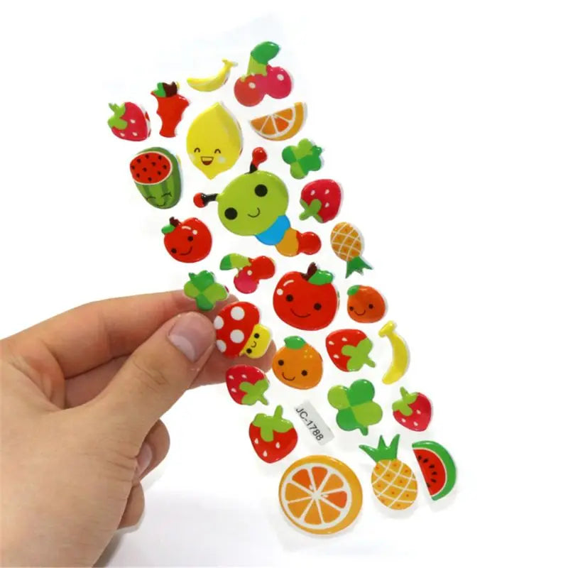500+ Pieces 3D Puffy Sticker Variety Pack for Kids