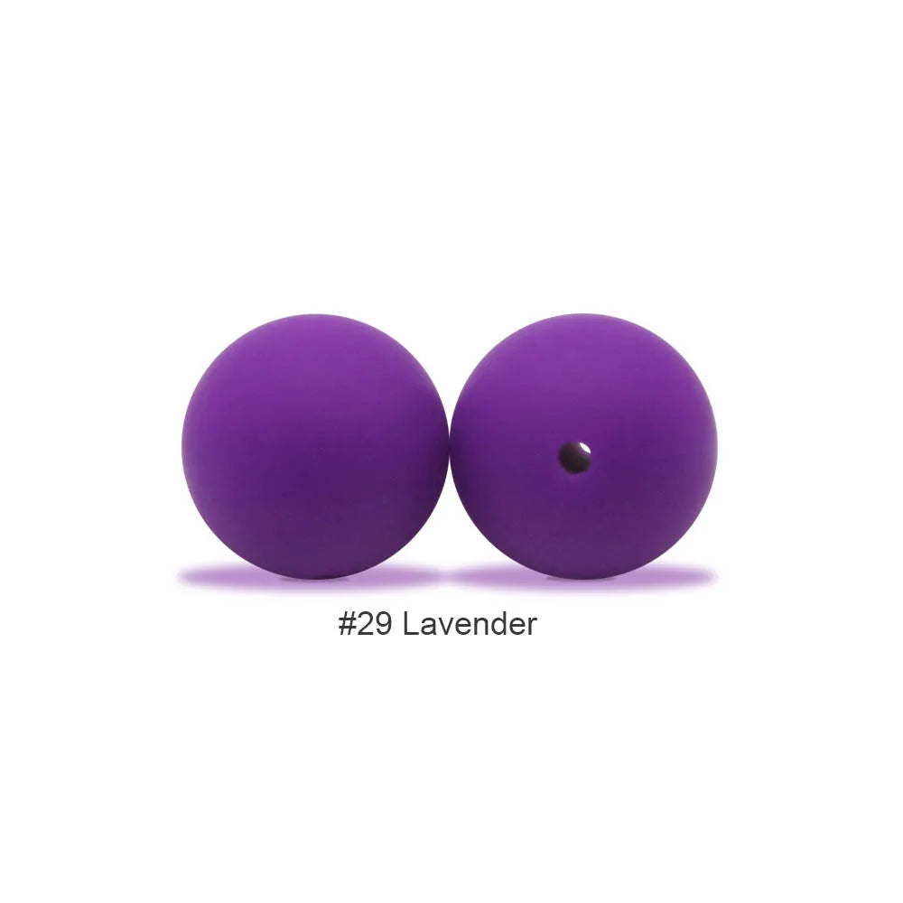 Food-Grade Silicone Teether Beads for DIY Baby Accessories