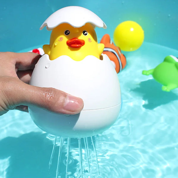 Cute Duck & Penguin Baby Bath Spray Toys