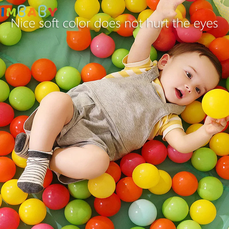 Colorful Soft Ocean Balls for Baby Playpens and Ball Pits