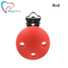 BPA-Free Silicone Teether Clips for Babies – 10-Pack Pastel Pacifier Holders