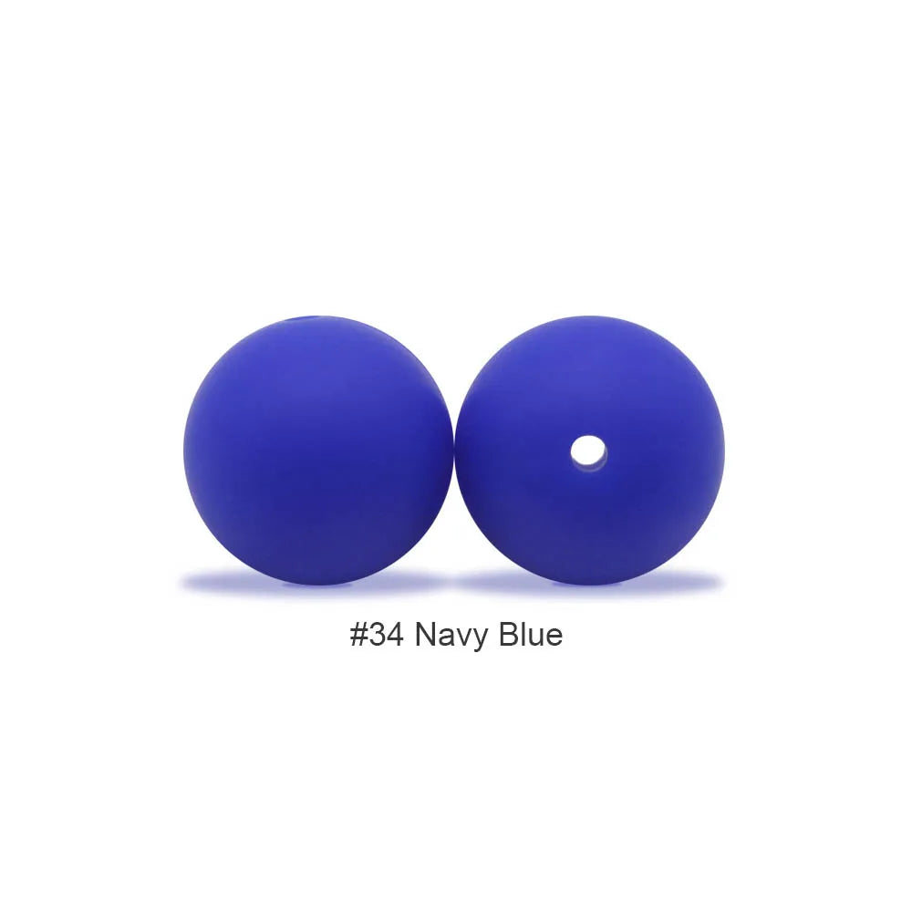 Food-Grade Silicone Teether Beads for DIY Baby Accessories