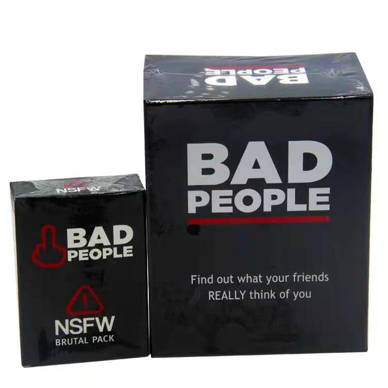 Bad People Party Game with NSFW Expansion Pack