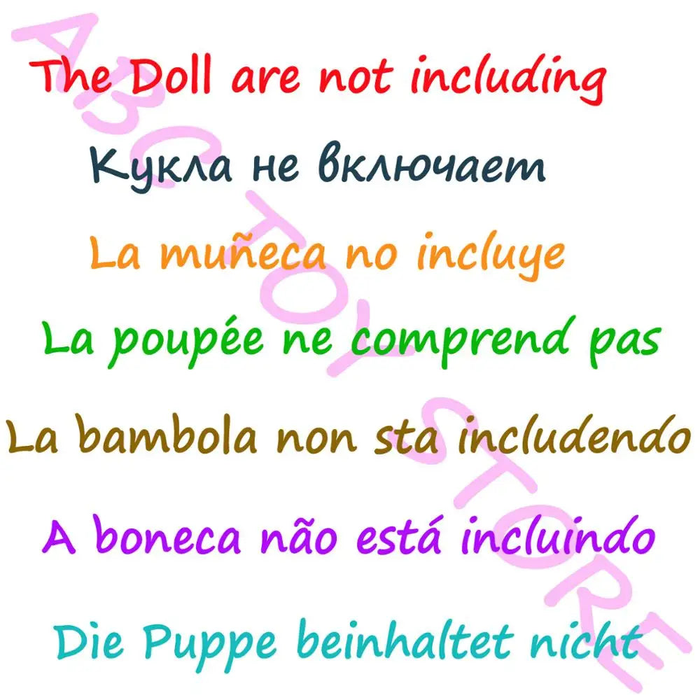 27-Piece Doll Fashion Wardrobe Collection for 11.5-Inch Dolls