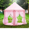 Kids' Princess Castle Play Tent – Foldable Indoor Tipi for Imaginative Play