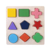 Wooden Geometric Shape Sorting Puzzle for Toddlers