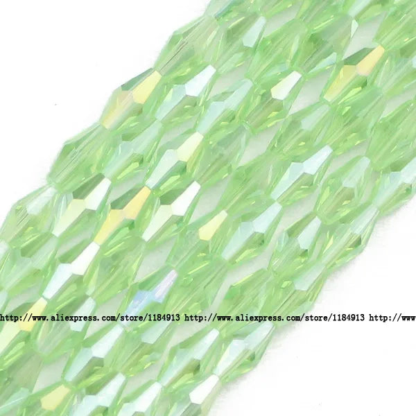 Austrian Crystal Bicone Beads for Jewelry Making – 100-Pack