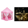 Kids' Princess Castle Play Tent – Foldable Indoor Tipi for Imaginative Play