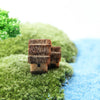 Whimsical Miniature Garden Bridge, Windmill & Castle Decor Set