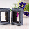 Whimsical Miniature Garden Bridge, Windmill & Castle Decor Set