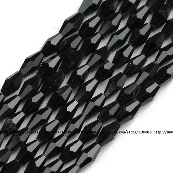 Austrian Crystal Bicone Beads for Jewelry Making – 100-Pack