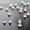 Soft Silicone Earring Backs – Clear Jewelry Stoppers for DIY and Daily Wear