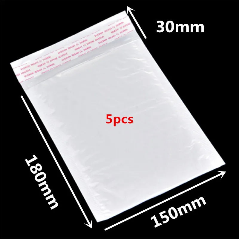 White Waterproof Foam Paper Envelopes – Versatile Mailing & Gift Bags