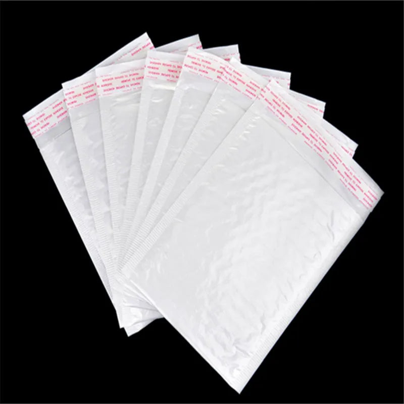 White Waterproof Foam Paper Envelopes – Versatile Mailing & Gift Bags