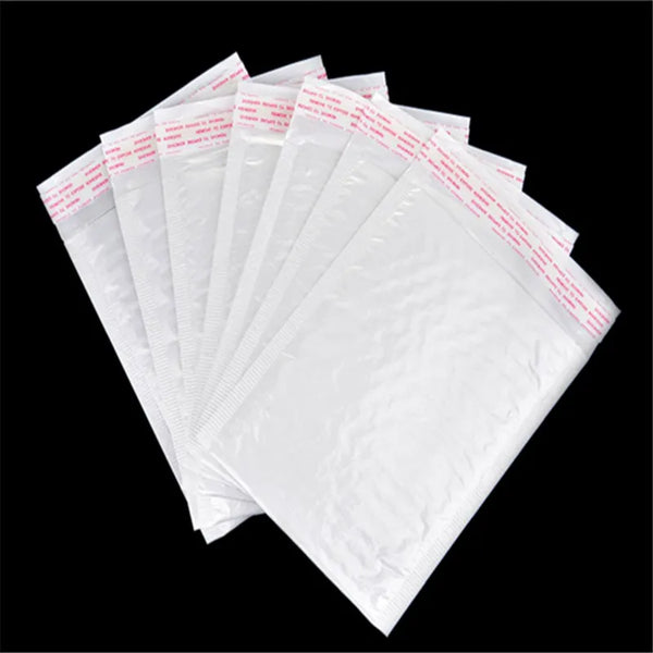 White Waterproof Foam Paper Envelopes – Versatile Mailing & Gift Bags