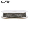 A spool of stainless steel tiger tail beading wire for jewelry making