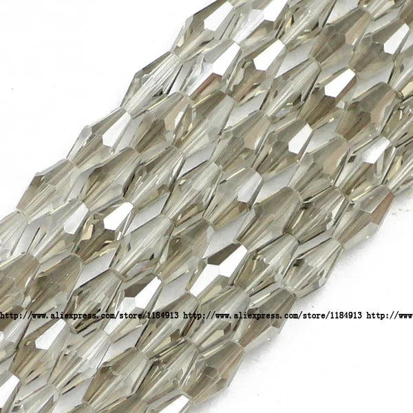 Austrian Crystal Bicone Beads for Jewelry Making – 100-Pack