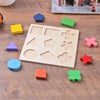 Wooden Geometric Shape Sorting Puzzle for Toddlers