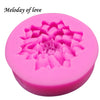 3D Lotus Flower Silicone Mold for Cake & Soap Decorating
