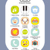 Musical Baby Phone Toy with Teether, Lights & Sounds