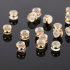 Silicone Earring Backs with Copper Ring – Comfortable Earring Stoppers for Jewelry Making